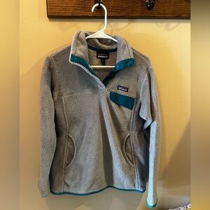 Gray Patagonia Pullover Size Medium